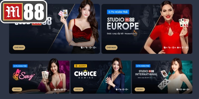Game bài M88 được đánh giá cao nhờ sở hữu hệ thống vận hành hiện đại