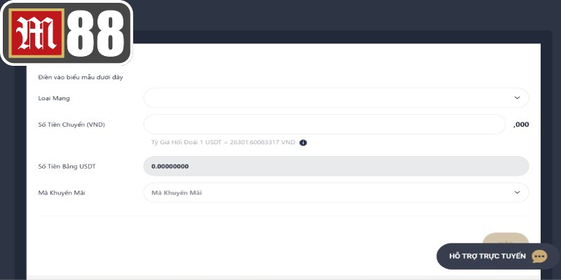 Nạp tiền bằng USDT an toàn, nhanh chóng