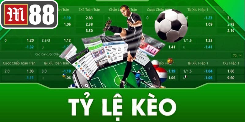 Tìm hiểu về tỷ lệ kèo M88